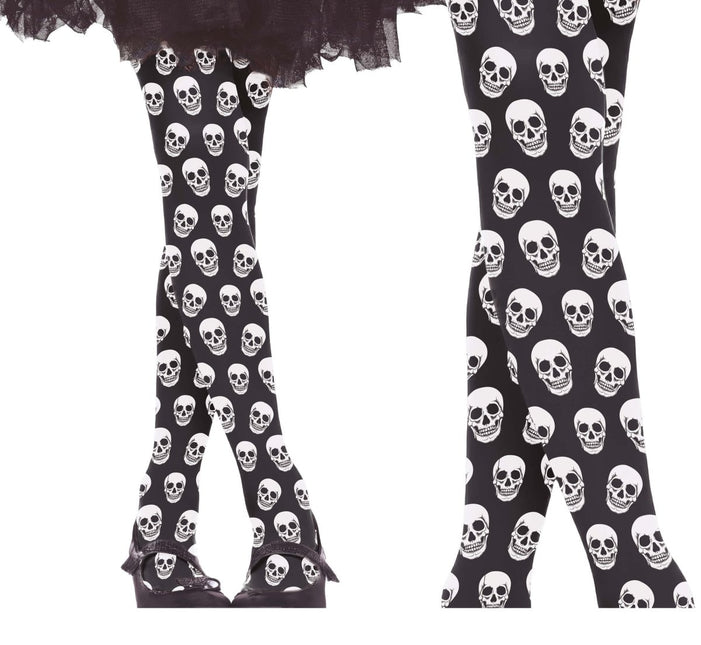 Halloween Legging Doodshoofd Kind van Fiestas Guirca koop je bij Partywinkel