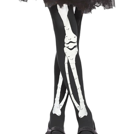 Halloween Legging Skelet Kind van Fiestas Guirca koop je bij Partywinkel