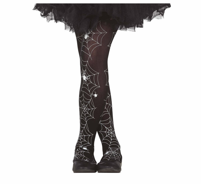 Halloween Legging Spinnenweb Kind van Fiestas Guirca koop je bij Partywinkel