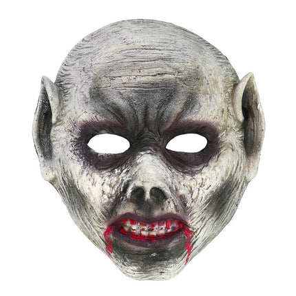 Halloween Masker Grijs Vampier van Boland koop je bij Partywinkel