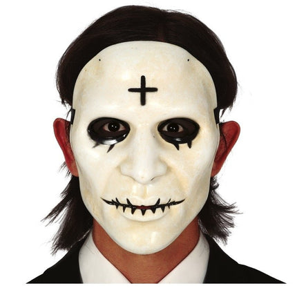 Halloween Masker Kruis Dames van Fiestas Guirca koop je bij Partywinkel