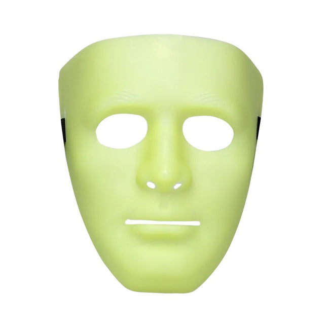 Halloween Masker Mime Glow In The Dark van Boland koop je bij Partywinkel