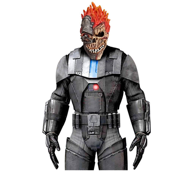 Halloween Masker Schedel Cyber van Widmann koop je bij Partywinkel