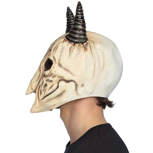 Halloween Masker Schedel Ram van Boland koop je bij Partywinkel