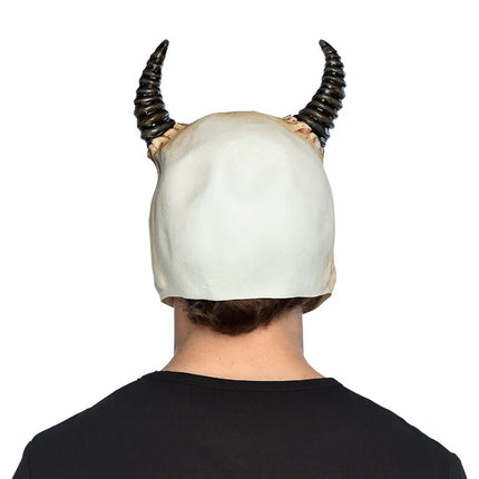 Halloween Masker Schedel Ram van Boland koop je bij Partywinkel