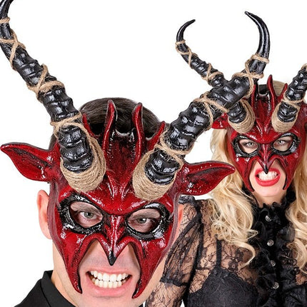Halloween Masker Sjamaan Duivel van Widmann koop je bij Partywinkel