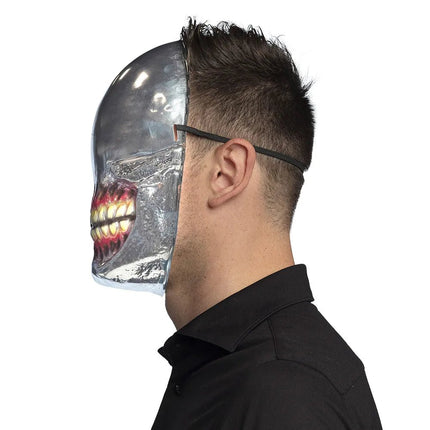 Halloween Masker Spiegel Skelet van Boland koop je bij Partywinkel