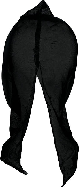 Halloween Masker Zwart Wit Killer Met Capuchon van Fiestas Guirca koop je bij Partywinkel