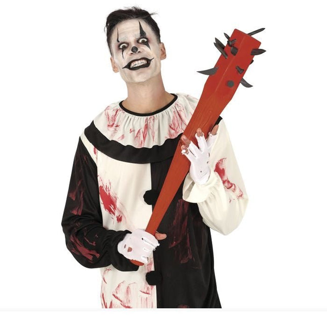 Halloween Nep Knuppel Met Spijkers 73cm van Fiestas Guirca koop je bij Partywinkel