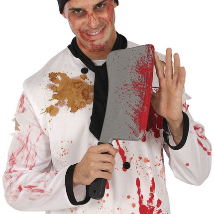 Halloween Nep Mes Bloederig 40cm van Fiestas Guirca koop je bij Partywinkel