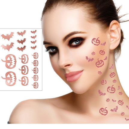 Halloween Nep Tattoos Rose Goud van Fiestas Guirca koop je bij Partywinkel