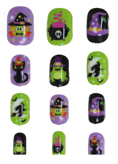Halloween Nepnagels Kind Heksen van Fiestas Guirca koop je bij Partywinkel