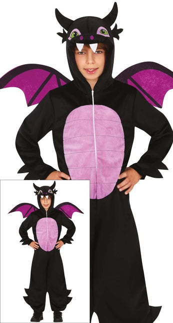 Halloween Onesie Kind Draak van Fiestas Guirca koop je bij Partywinkel