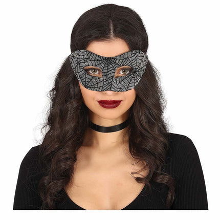 Halloween Oogmasker Spinnenweb van Fiestas Guirca koop je bij Partywinkel