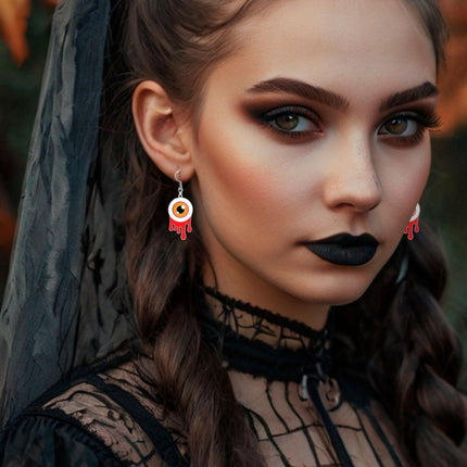 Halloween Oorbellen Oogballen van Fiestas Guirca koop je bij Partywinkel