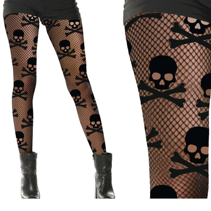 Halloween Panty Zwart Schedels van Fiestas Guirca koop je bij Partywinkel