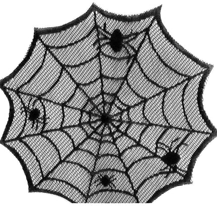 Halloween Placemats Spinnenweb 30cm van Fiestas Guirca koop je bij Partywinkel