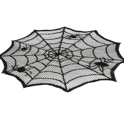 Halloween Placemats Spinnenweb 30cm van Fiestas Guirca koop je bij Partywinkel