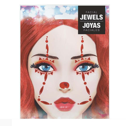 Halloween Plak Diamantjes Clown van Fiestas Guirca koop je bij Partywinkel