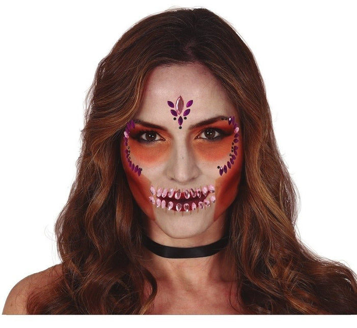 Halloween Plak Diamantjes Lila van Fiestas Guirca koop je bij Partywinkel