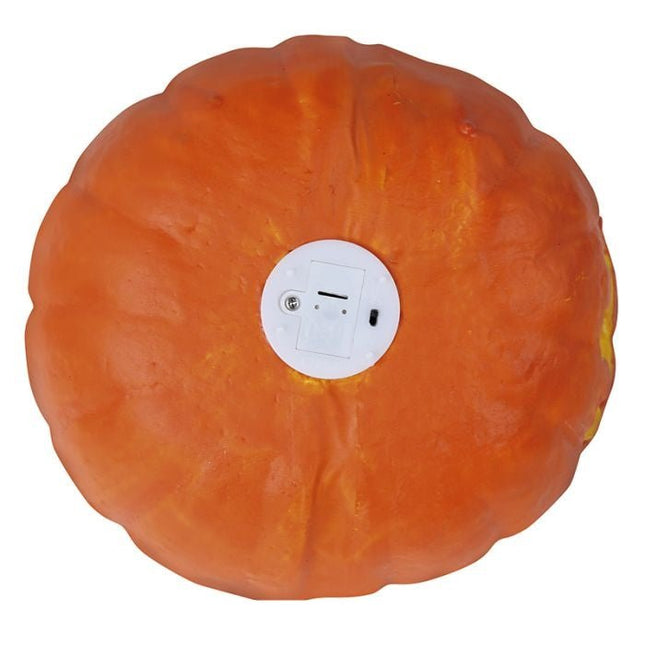 Halloween Pompoen Licht Oranje 16cm van Fiestas Guirca koop je bij Partywinkel
