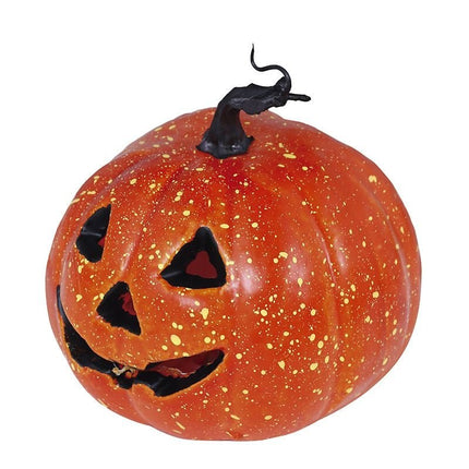Halloween Pompoen met Licht 11cm van Fiestas Guirca koop je bij Partywinkel
