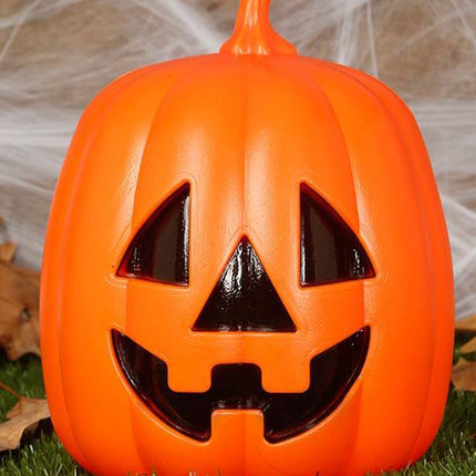 Halloween Pompoen met Licht 27cm van Fiestas Guirca koop je bij Partywinkel