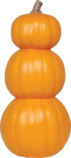 Halloween Pompoen Stapel Met Licht 52cm van Fiestas Guirca koop je bij Partywinkel