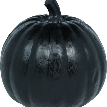 Halloween Pompoen Zwart Met Licht 20cm van Fiestas Guirca koop je bij Partywinkel