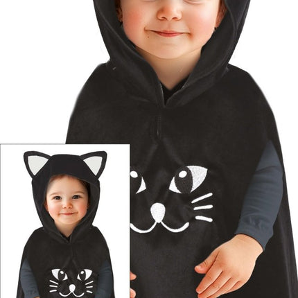 Halloween Poncho Baby Kat van Fiestas Guirca koop je bij Partywinkel