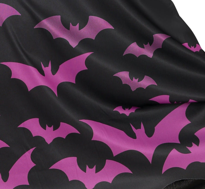 Halloween Poncho Meisje Vleermuizen van Fiestas Guirca koop je bij Partywinkel
