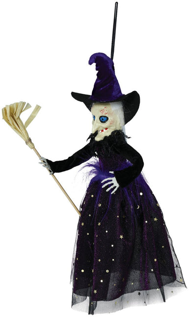 Halloween Pop Heks 47cm van Fiestas Guirca koop je bij Partywinkel