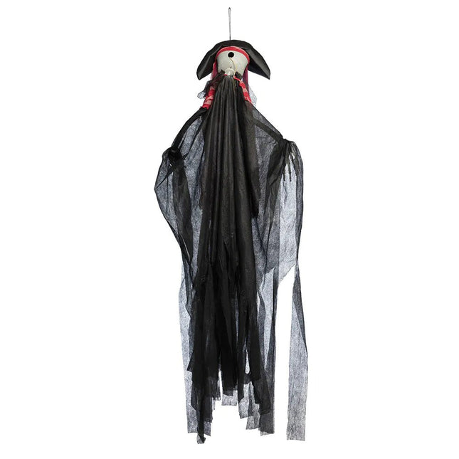 Halloween Pop Lachende Piraat 1,6m van Boland koop je bij Partywinkel