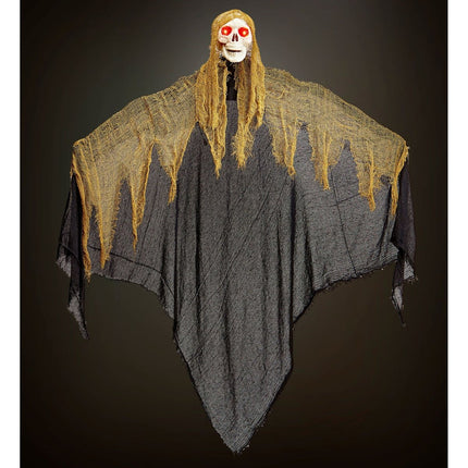 Halloween Pop Magere Hein Met Licht En Geluid 1,3m van Widmann koop je bij Partywinkel