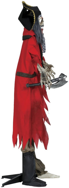 Halloween Pop Piraat Met Licht, Geluid En Beweging 1,9m van Fiestas Guirca koop je bij Partywinkel