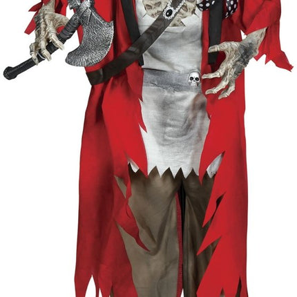 Halloween Pop Piraat Met Licht, Geluid En Beweging 1,9m van Fiestas Guirca koop je bij Partywinkel