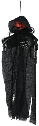 Halloween Pop Pompoen Met Cape 50cm van Fiestas Guirca koop je bij Partywinkel