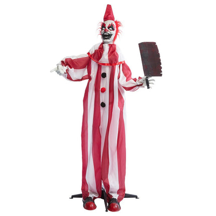 Halloween Pop Rood Wit Clown 1,8m van Boland koop je bij Partywinkel