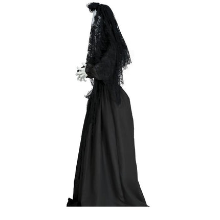 Halloween Pop Schoonmaakster Met Licht, Geluid En Beweging 1,7m van Fiestas Guirca koop je bij Partywinkel