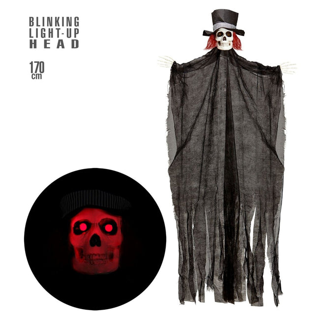 Halloween Pop Skelet Bruidegom 1,7m van Widmann koop je bij Partywinkel