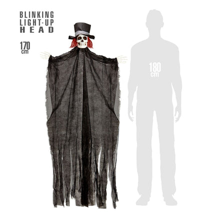 Halloween Pop Skelet Bruidegom 1,7m van Widmann koop je bij Partywinkel