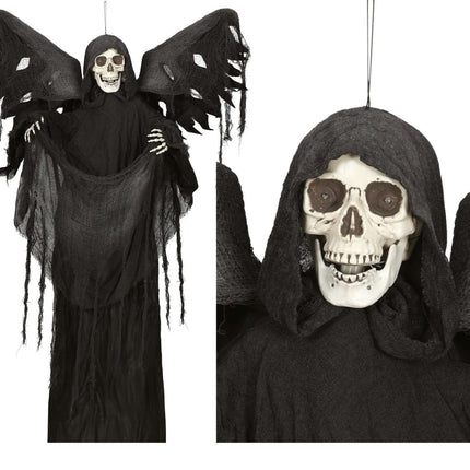 Halloween Pop Skelet Met Licht En Geluid 1,6m van Fiestas Guirca koop je bij Partywinkel