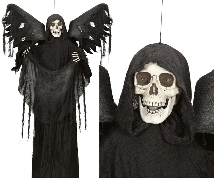 Halloween Pop Skelet Met Licht En Geluid 1,6m van Fiestas Guirca koop je bij Partywinkel