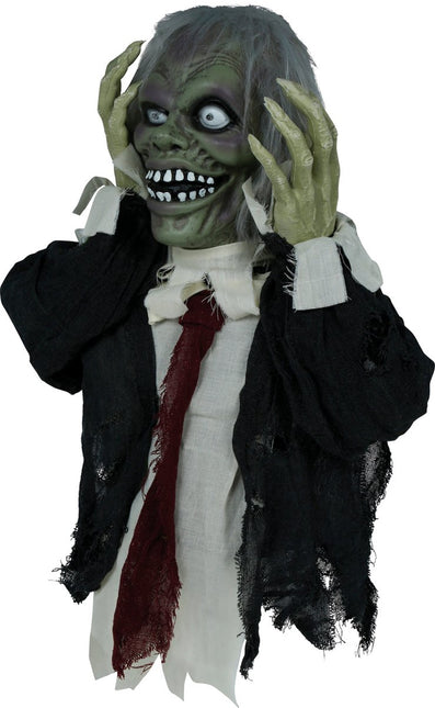 Halloween Pop Zombie Met Licht, Geluid En Beweging 55cm van Fiestas Guirca koop je bij Partywinkel