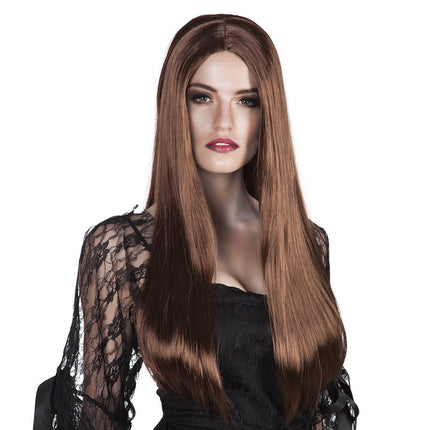 Halloween Pruik Bruin van Boland koop je bij Partywinkel