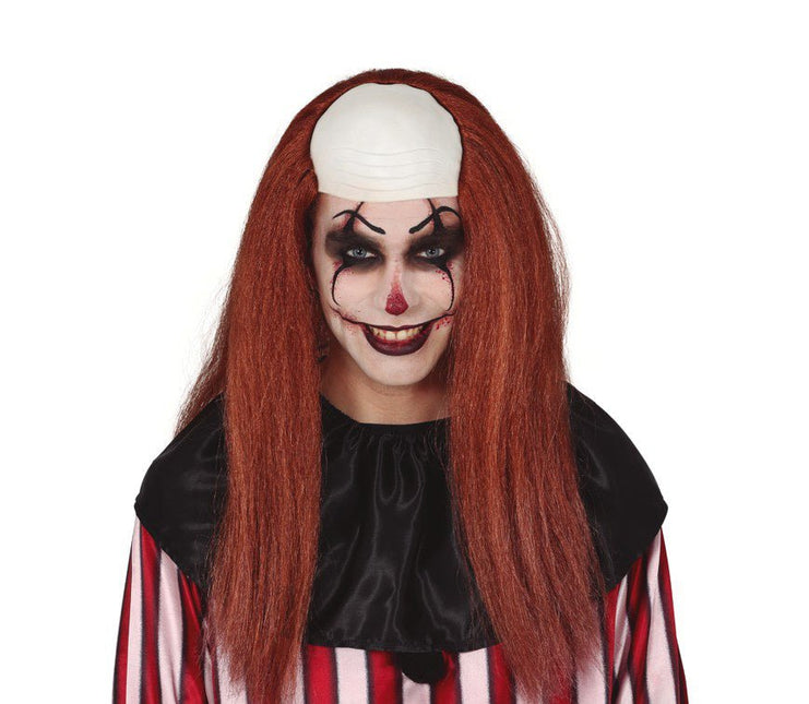 Halloween Pruik Half Kaal van Fiestas Guirca koop je bij Partywinkel