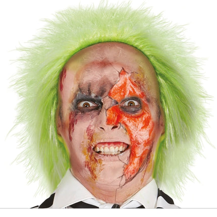 Halloween Pruik Lime Groen van Fiestas Guirca koop je bij Partywinkel