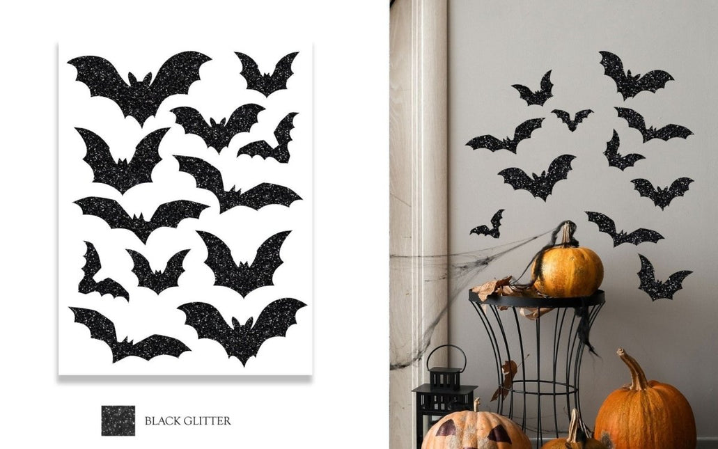 Halloween Muursticker Vleermuis 40cm van Fiestas Guirca koop je bij Partywinkel