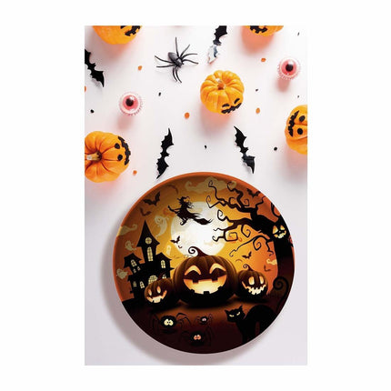 Halloween Schaal Pompoen 27cm van Fiestas Guirca koop je bij Partywinkel