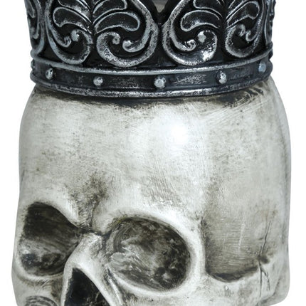 Halloween Schedel Met Kroon van Fiestas Guirca koop je bij Partywinkel